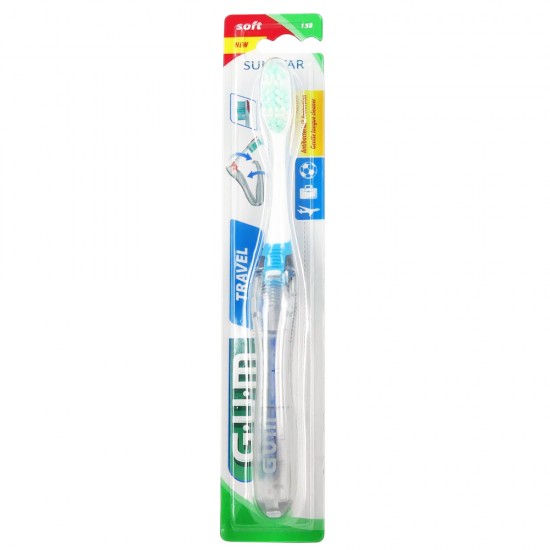 Gum 158 Travel Toothbrush Soft, Οδοντόβουρτσα Ταξιδιού 1τμχ Gum 158 Travel Toothbrush Soft, Οδοντόβουρτσα Ταξιδιού 1τμχ