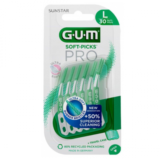 Gum Soft Picks Pro Μεσοδόντια Βουρτσάκια Large 30τεμ