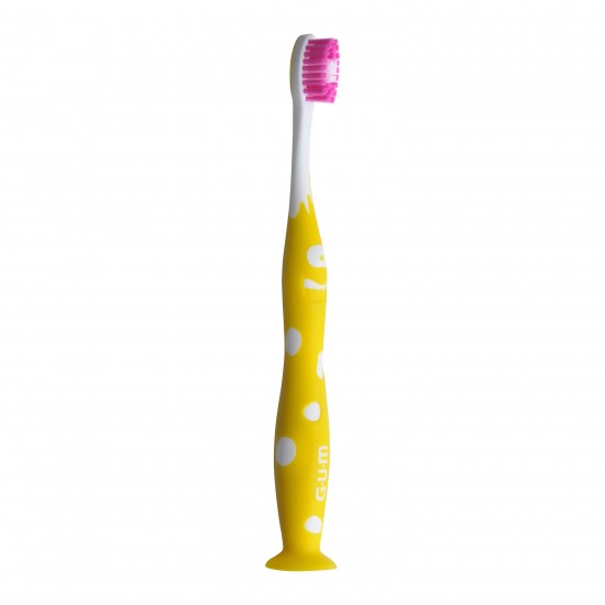 Gum 902M Junior 6+, Soft Οδοντόβουρτσα για Παιδιά, Χρώμα Κίτρινο 1 Τεμάχιο