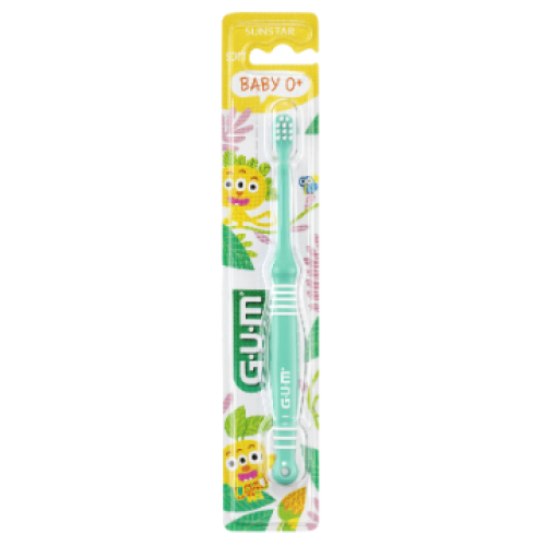 Gum 213 Baby 0+, Οδοντόβουρτσα Soft για Μωρά, Χρώμα Πράσινο