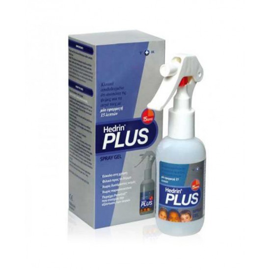 Hedrin Plus Spray Gel, Αντιφθειρικό Προϊόν με Γρήγορη Δράση 100ml