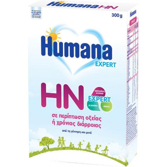 Humana HN Expert σε Περίπτωση Οξείας ή Χρόνιας Διάρροιας, από την Γέννηση 300gr Humana HN Expert σε Περίπτωση Οξείας ή Χρόνιας Διάρροιας, από την Γέννηση 300gr
