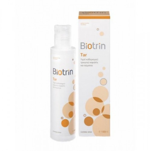 Biotrin Tar Cleansing Liquid 150 ml Υγρό Kαθαρισμού Σώματος και Τριχωτού της Κεφαλής