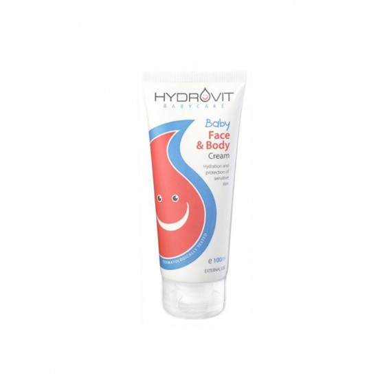 Hydrovit Baby Face & Body Cream 100ml Κρέμα Προσώπου Και Σώματος Για Ενυδάτωση Και Προστασία Της Ευαίσθητης Βρεφικής Επιδερμίδας 
