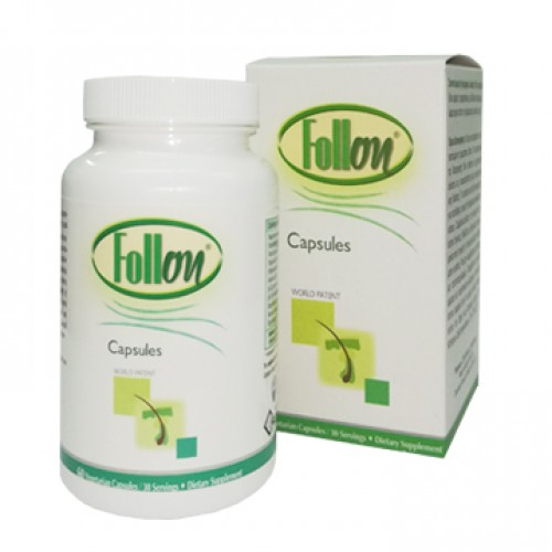 Follon Anti-Hairloss, Η Φυσική Λύση στις Αλωπεκίες Γυναικών & Ανδρών 60 Veg.Caps Follon Anti-Hairloss, Η Φυσική Λύση στις Αλωπεκίες Γυναικών & Ανδρών 60 Veg.Caps