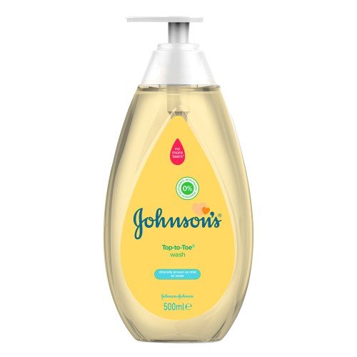  Johnson's Baby Top-to-Toe Αφρόλουτρο & Σαμπουάν 500ml