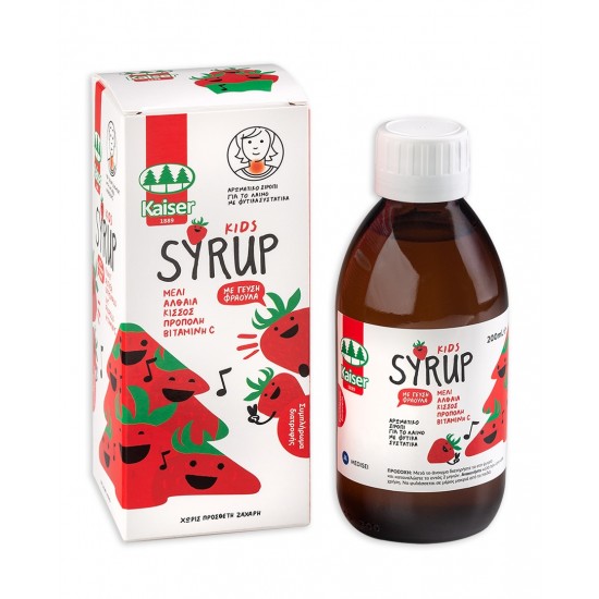 Kaiser Syrup Kids, Αρωματικό Σιρόπι για το Λαιμό, για Παιδιά 200ml