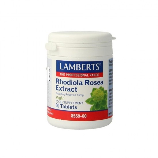 Lamberts Rhodiola Rosea για Σωματική & Πνευματική Τόνωση 60 Ταμπλέτες