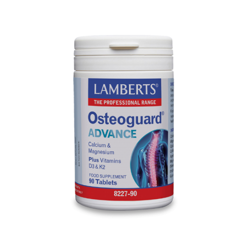 Lamberts Osteoguard Advance με Ασβέστιο,Μαγνήσιο,Βιταμίνες D3 και K 90Tabs Lamberts Osteoguard Advance με Ασβέστιο,Μαγνήσιο,Βιταμίνες D3 και K 90Tabs