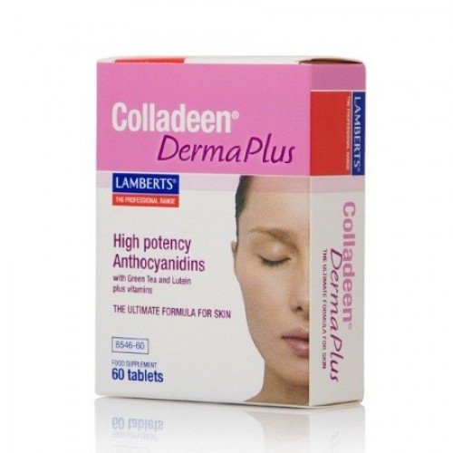 Lamberts Colladeen Derma Plus Κολλαγόνο, Ανθοκυανιδίνες για Μαλλιά, Νύχια & Δέρμα 60 Ταμπλέτες