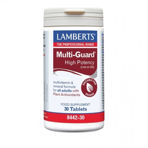 Lamberts Multi -Guard High Strength, Πολυβιταμινούχος Φόρμουλα 30 Ταμπλέτες