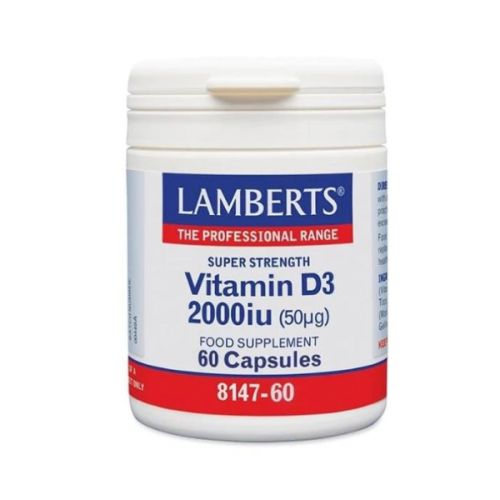 Lamberts Vitamin D3 2000IU 60 Caps Lamberts Vitamin D3 2000IU 60 Caps