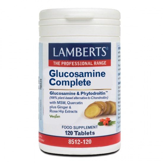 Lamberts Vegan Glucosamine Complete, Υγεία Aρθρώσεων 120tabs