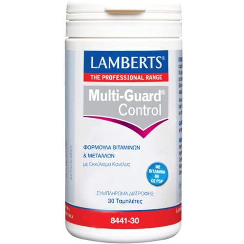 Lamberts Multi Guard Sugar Control 30tabs - Βιταμίνες, Ιχνοστοιχεία, Μέταλλα