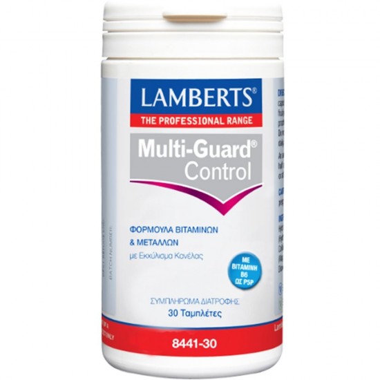 Lamberts Multi Guard Sugar Control 30tabs - Βιταμίνες, Ιχνοστοιχεία, Μέταλλα