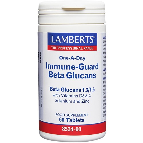 Lamberts Immune-Guard Beta Glucan 60 Tabs Lamberts Immune-Guard Beta Glucan 60 Tabs