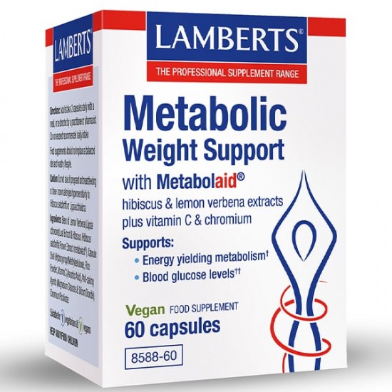 Lamberts Metabolic Weight Support με Metabolaid 60caps