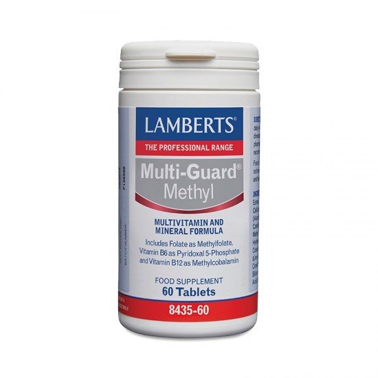 Lamberts Multi-Guard Methyl Εξειδικευμένη Πολυβιταμίνη 60 Ταμπλέτες Lamberts Multi-Guard Methyl Εξειδικευμένη Πολυβιταμίνη 60 Ταμπλέτες