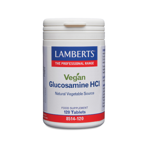 Lamberts Vegan Glucosamine 660mg HCI (Υδροχλωρικής) Γλυκοζαμίνης 120 Tablets