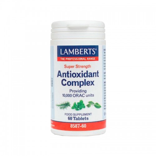 Lamberts Antioxidant Complex, Παρέχει 10.000 Μονάδες ORAC ανά Ταμπλέτα 60 Tabs Lamberts Antioxidant Complex, Παρέχει 10.000 Μονάδες ORAC ανά Ταμπλέτα 60 Tabs
