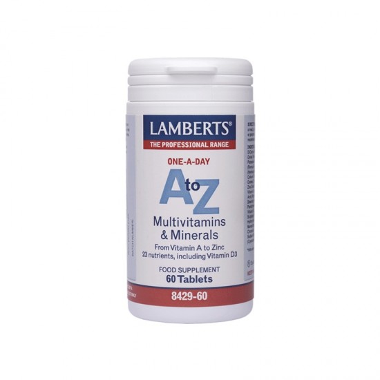 Lamberts AtoZ Multivitamin, Πολυβιταμίνη 60 Tabs