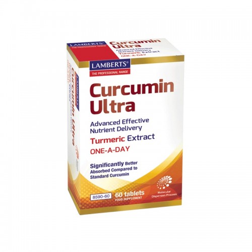 Lamberts Curcumin Ultra, Εκχύλισμα Κουρκουμά 60 Tabs
