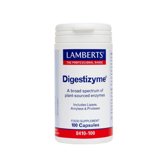 Lamberts Digestizyme, Φυτικά Ένζυμα 100 Caps Lamberts Digestizyme, Φυτικά Ένζυμα 100 Caps