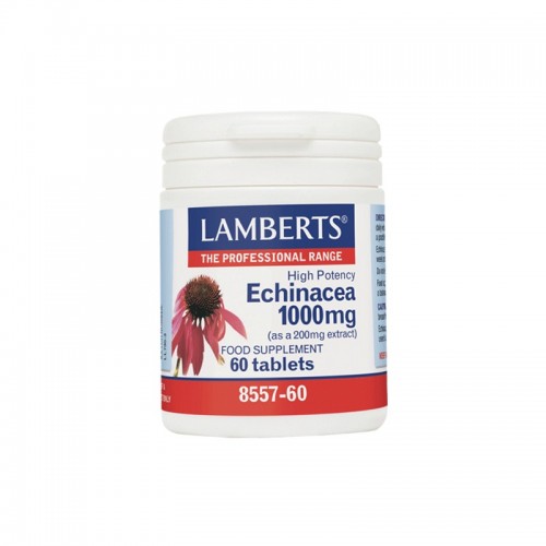 Lamberts Echinacea 1000mg, Εχινάκεια 60 Tabs Lamberts Echinacea 1000mg, Εχινάκεια 60 Tabs