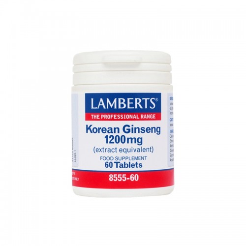 Lamberts Korean Ginseng 1200mg 60 Tabs Lamberts Korean Ginseng 1200mg 60 Tabs
