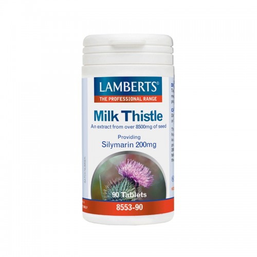 Lamberts Milk Thistle, Γαϊδουράγκαθο 90 Tabs Lamberts Milk Thistle, Γαϊδουράγκαθο 90 Tabs