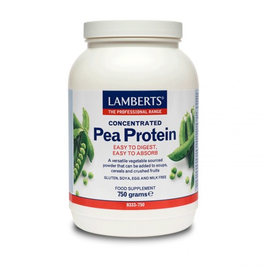 Lamberts Pea Protein, Πρωτεΐνη από Μπιζέλια 750gr