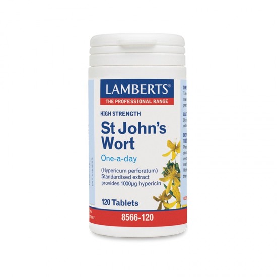 Lamberts St John’s Wort, Βαλσαμόχορτο 120 Tabs Lamberts St John’s Wort, Βαλσαμόχορτο 120 Tabs