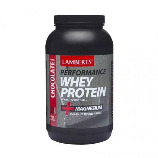 Lamberts Whey Protein, Με Προσθήκη Μαγνησίου ,γεύση Σοκολάτα 1kg Lamberts Whey Protein, Με Προσθήκη Μαγνησίου ,γεύση Σοκολάτα 1kg