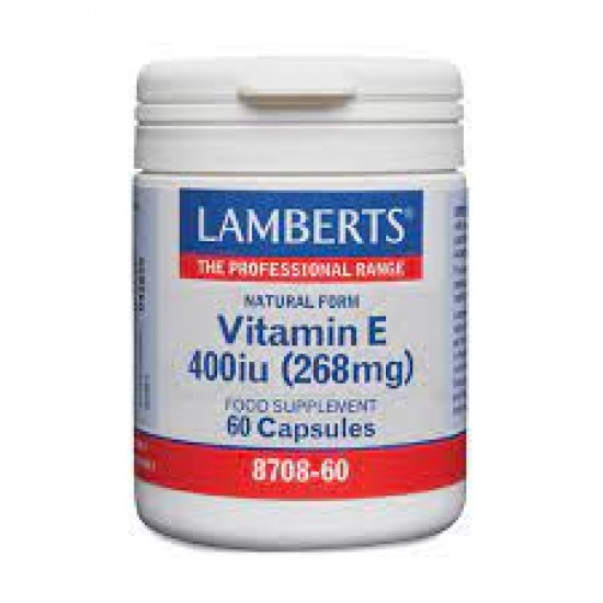 Lamberts Vitamin E 400IU 60caps Lamberts Vitamin E 400IU 60caps