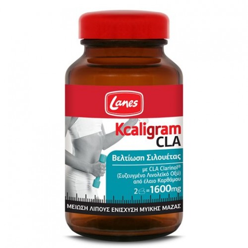 Lanes Kcaligram CLA 2caps=1600mg, Συμπλήρωμα Διατροφής για Μείωση Λίπους και Απώλεια Βάρους 60Caps. Lanes Kcaligram CLA 2caps=1600mg, Συμπλήρωμα Διατροφής για Μείωση Λίπους και Απώλεια Βάρους 60Caps.