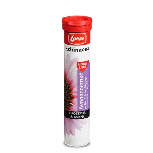 Lanes Echinacea, Vitamin C & Zinc, Φυσική Ενδυνάμωση Ανοσοποιητικού, 20 Αναβράζουσες Ταμπλέτες Lanes Echinacea, Vitamin C & Zinc, Φυσική Ενδυνάμωση Ανοσοποιητικού, 20 Αναβράζουσες Ταμπλέτες