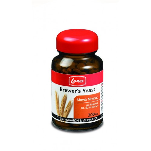 Lanes Brewers Yest 300mg Συμπλήρωμα Διατροφής 200tabs Lanes Brewers Yest 300mg Συμπλήρωμα Διατροφής 200tabs