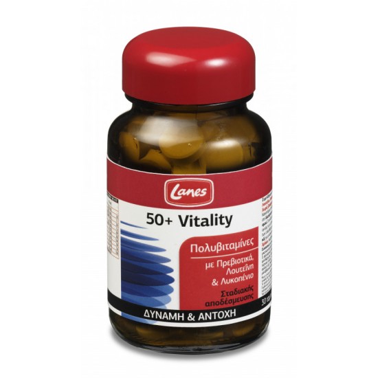 Lanes Vitality 50+ Πολυβιταμίνες 30 ταμπλέτες