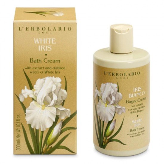 L' Erbolario Iris Bianco Bagno Ενυδατική Κρέμα Καθαρισμού 300ml