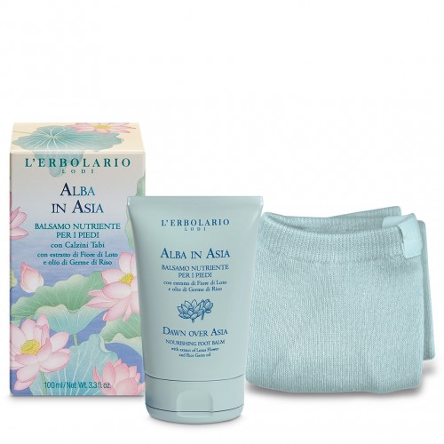 L'erbolario Alba in Asia Nourishing Foot Balm, Θρεπτική Κρέμα Ποδιών 100ml