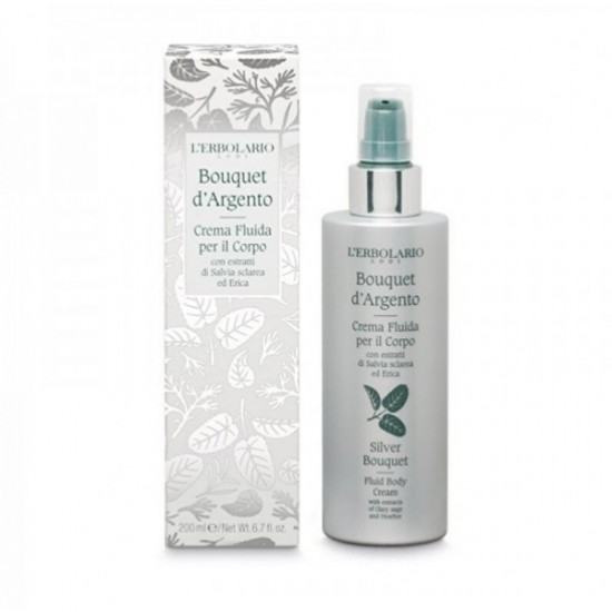 L'Erbolario Silver Bouquet Fluid Body Cream 200ml L'Erbolario Silver Bouquet Fluid Body Cream 200ml