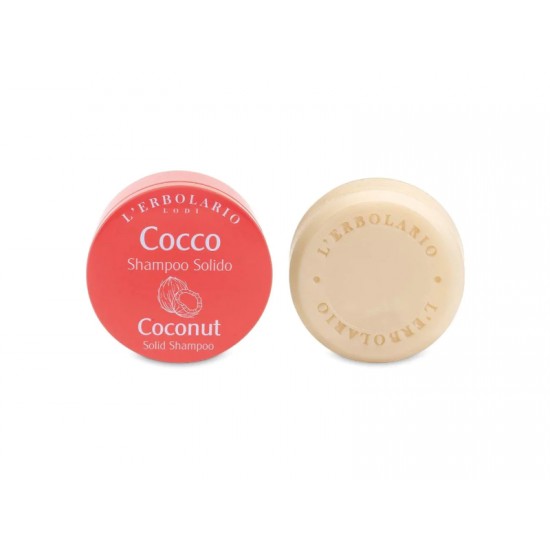 L'erbolario Coconut Shampoo Solid Στερεό Σαμπουάν 60g