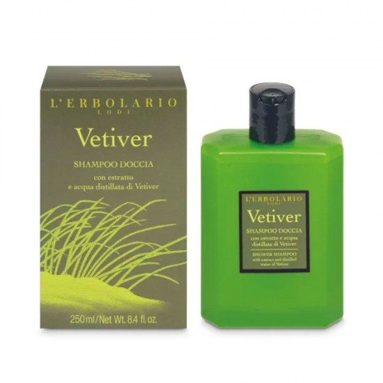 L'Erbolario Vetiver Ανδρικό Σαμπουάν Αφρόλουτρο 250ml