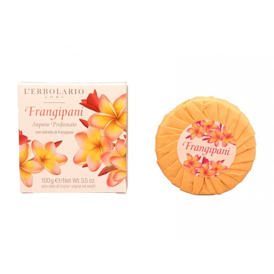 L' Erbolario Frangipani Perfumed Soap, Αρωματικό Σαπούνι 100gr