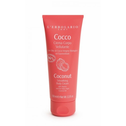 L' Erbolario Coconut Body Cream, Βελούδινη Κρέμα Σώματος 100ml L' Erbolario Coconut Body Cream, Βελούδινη Κρέμα Σώματος 100ml