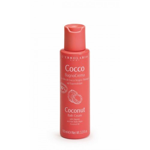 L' Erbolario Coconut Bath Cream, Κρεμώδες Αφρόλουτρο 100ml