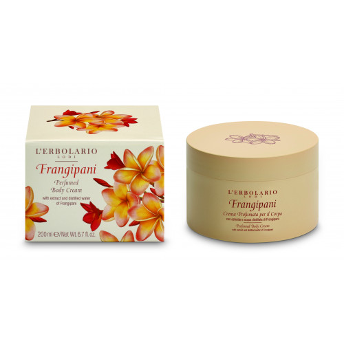 L' Erbolario Frangipani Perfumed Body Cream, Αρωματική Κρέμα Σώματος 200ml L' Erbolario Frangipani Perfumed Body Cream, Αρωματική Κρέμα Σώματος 200ml