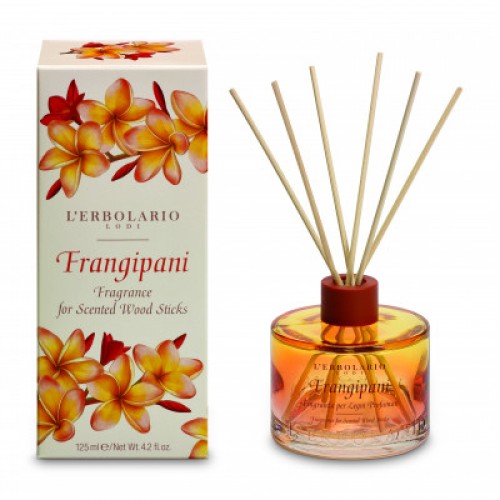 L' Erbolario Frangipani Fragrance for Scented Wood Sticks, Αρωματικό Χώρου 125ml L' Erbolario Frangipani Fragrance for Scented Wood Sticks, Αρωματικό Χώρου 125ml