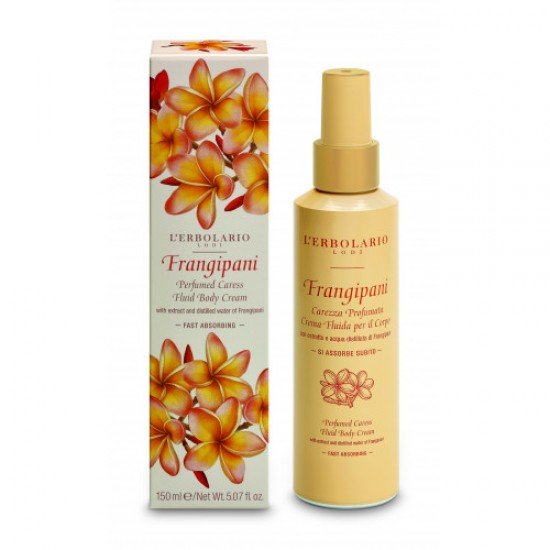 L' Erbolario Frangipani Perfumed Caress Fluid Body Cream, Λεπτόρρευστη Κρέμα Σώματος 150ml L' Erbolario Frangipani Perfumed Caress Fluid Body Cream, Λεπτόρρευστη Κρέμα Σώματος 150ml