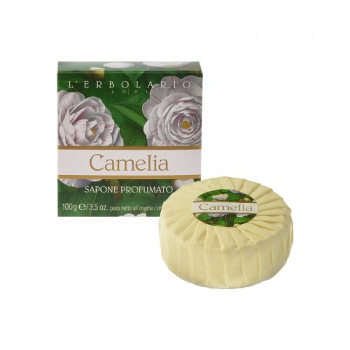 L'Erbolario Camelia Sapone Profumato Αρωματικό Σαπούνι 100g 